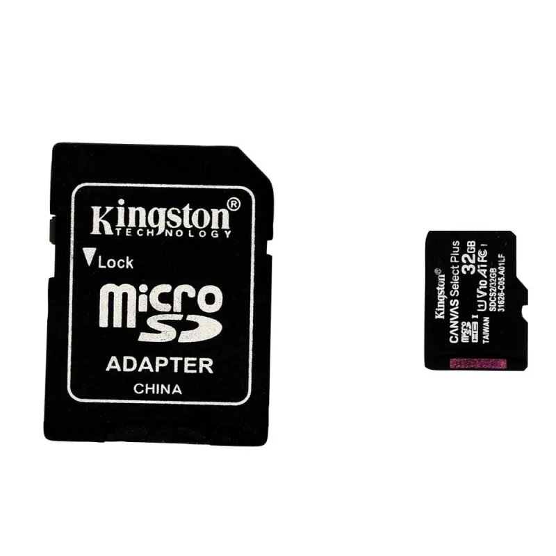 Carte MicroSD 32G Kingston DS Class 4 11x15x1mm Carte MicroSD 32G Kingston DS Class 4 11x15x1mm
