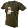 T-shirt kaki épagneul Bartavel®