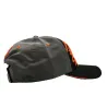 Casquette Helios confort respirante grise orange taille unique