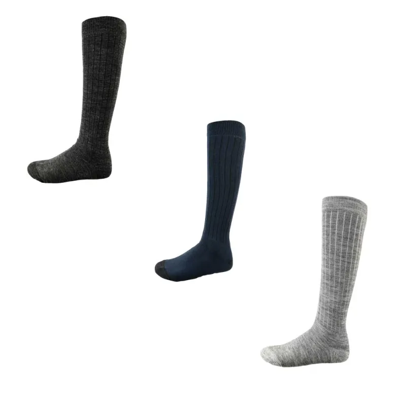 Lot de 3 paires de chaussettes bottes 3 couleurs