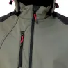 Blouson Softshell River polaire polyester kaki noir M à 3XL