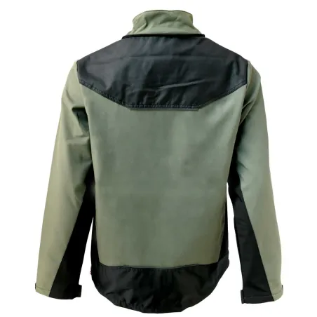 Blouson Softshell River polaire polyester kaki noir M à 3XL