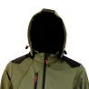 Blouson Softshell River polaire polyester kaki noir M à 3XL