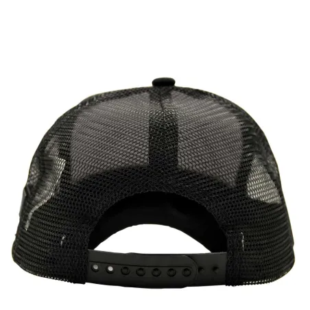 Casquette Capitole coton polyester respirant réglable gris noir