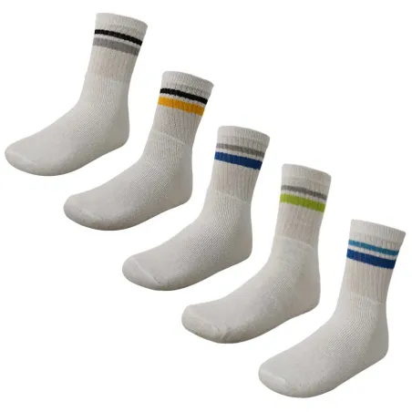 Lot 5 paires chaussettes blanches 43/46 - 47/48