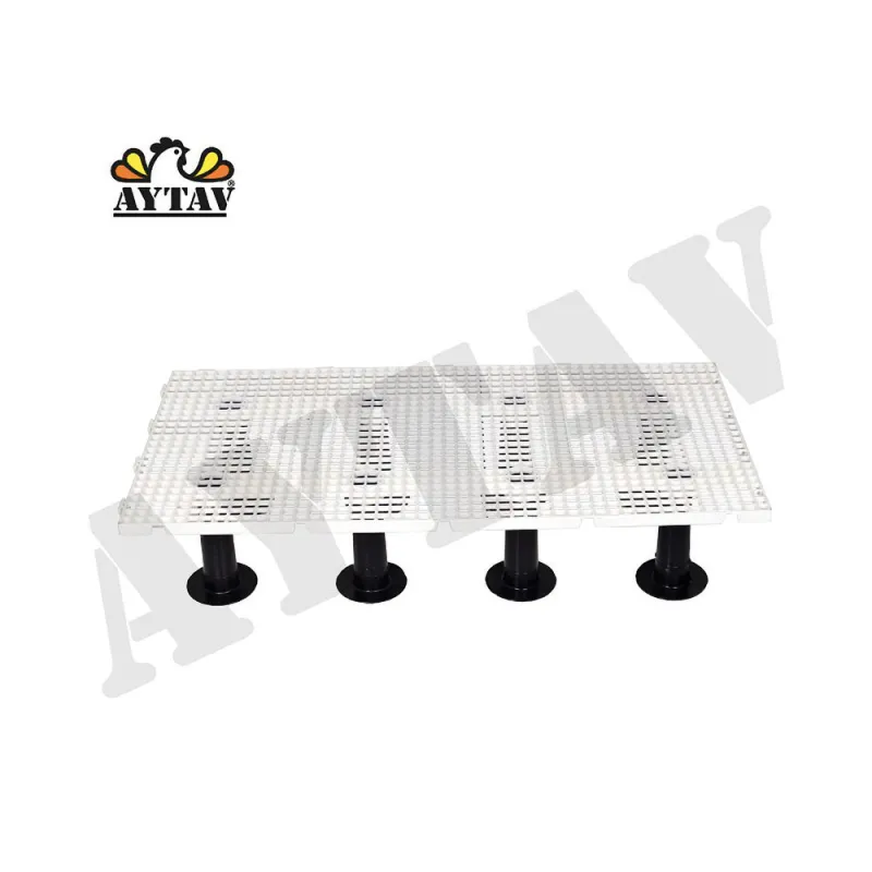 Caillebotis Volaille Blanc 50cm x 1m maille 20 x 20 mm