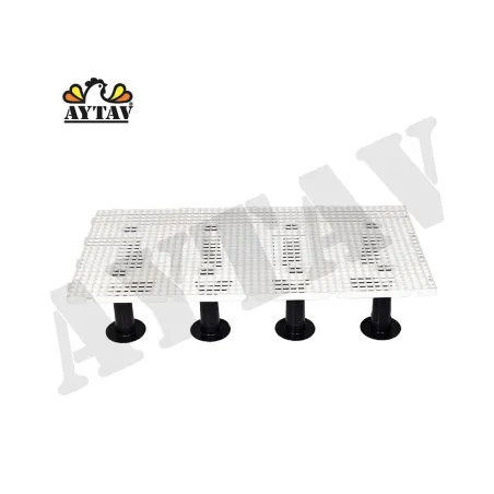 Caillebotis Volaille Blanc 50cm x 1m maille 20 x 20 mm