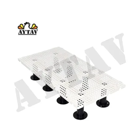 Caillebotis Volaille Blanc 50cm x 1m maille 20 x 20 mm