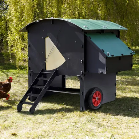 Poulailler surélevé en plastique recyclé 8 à 15 poules