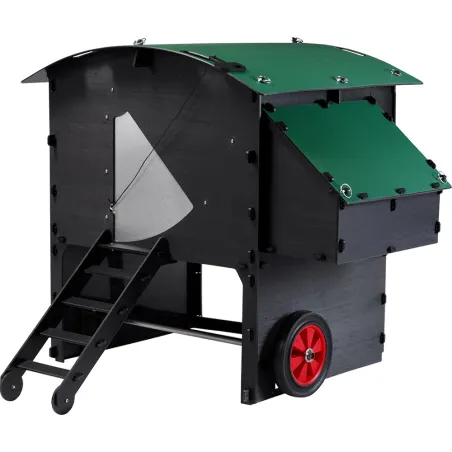 Poulailler surélevé en plastique recyclé 8 à 15 poules