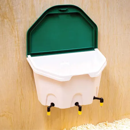 Abreuvoir fixation murale AviAqua 8L + 3 pipettes Olba Abreuvoir fixation murale AviAqua 8L + 3 pipettes Olba