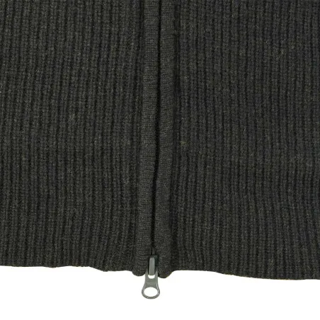 Gilet femme Shirley col montant laine vert loden XS à 3XL Gilet femme Shirley col montant laine vert loden XS à 3XL