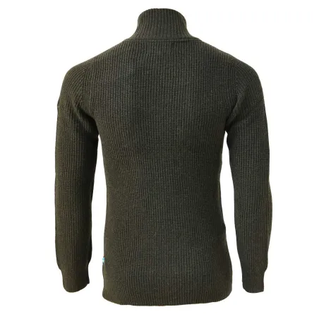 Gilet femme Shirley col montant laine vert loden XS à 3XL Gilet femme Shirley col montant laine vert loden XS à 3XL