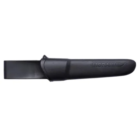 Couteau Compagnon lame acier inox 10cm avec étui polymère à clip Couteau Compagnon lame acier inox 10cm avec étui polymère à clip