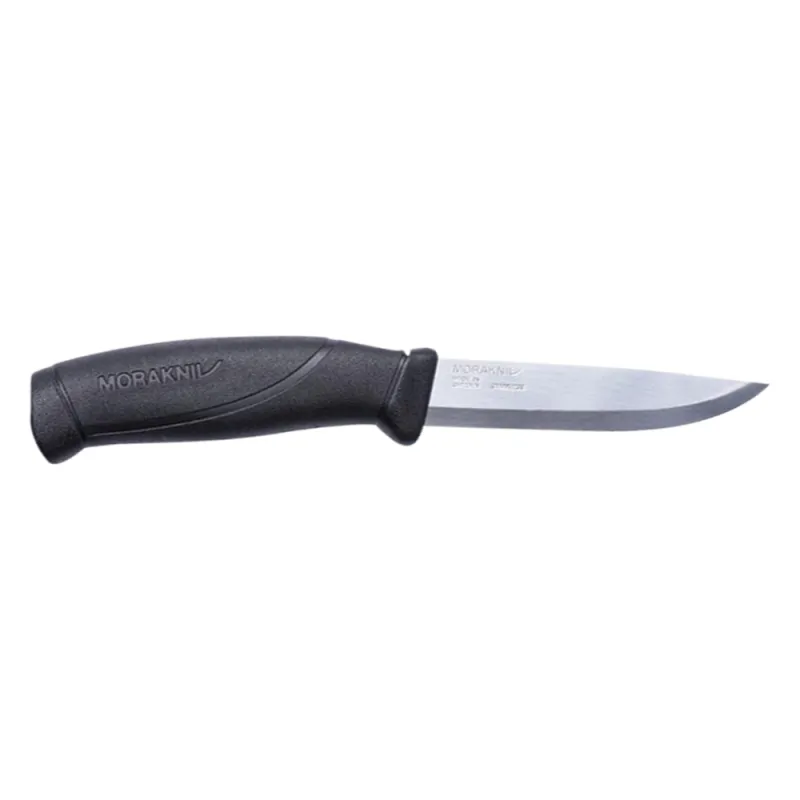 Couteau Compagnon lame acier inox 10cm avec étui polymère à clip Couteau Compagnon lame acier inox 10cm avec étui polymère à clip