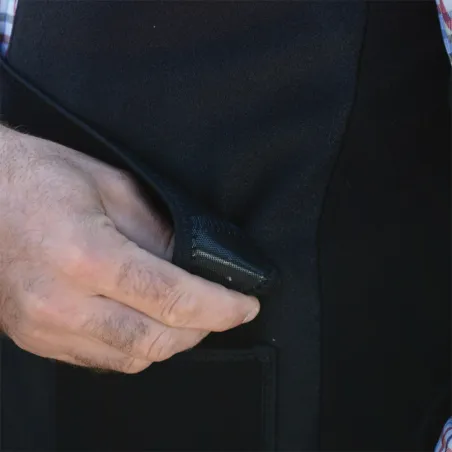 Gilet chauffant 3 niv 4 pads batterie rechargeable noir M à 2XL Gilet chauffant 3 niv 4 pads batterie rechargeable noir M à 2XL