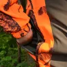 Veste de chasse softshell SL TEX orange camo