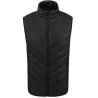 Gilet chauffant 3 niveaux polyester noir M à 2XL 75x46x4cm Gilet chauffant 3 niveaux polyester noir M à 2XL 75x46x4cm