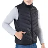 Gilet chauffant 3 niveaux polyester noir M à 2XL 75x46x4cm Gilet chauffant 3 niveaux polyester noir M à 2XL 75x46x4cm