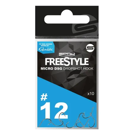 Hameçons Spro Freestyle Micro DSG n°12 – lot de 10