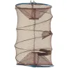 Nasse à poissons ronde pliable maille 0,9 cm Diam. 30 cm lot de 3