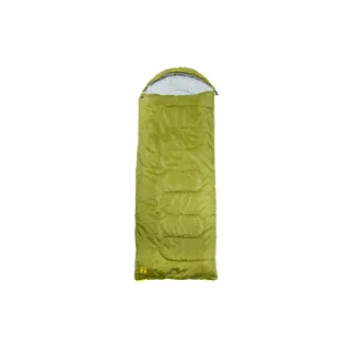 Sac de couchage mi-saison confort kaki 180(+30cm capuche) x 70cm