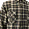 Chemise Chasse chaude à carreaux 2 poches polyester marron M à 3XL Chemise Chasse chaude à carreaux 2 poches polyester marron M à 3XL