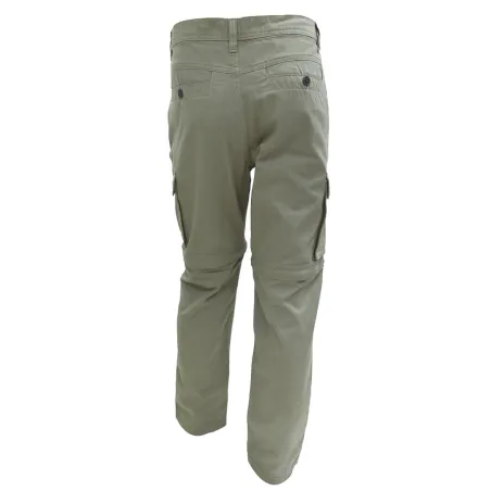 Pantalon treillis 6 poches homme 3 en 1 coton beige 38 à 66 Pantalon treillis 6 poches homme 3 en 1 coton beige 38 à 66