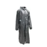 Manteau à capuche coupe vent imperméable polyester kaki S à 3XL Manteau à capuche coupe vent imperméable polyester kaki S à 3XL