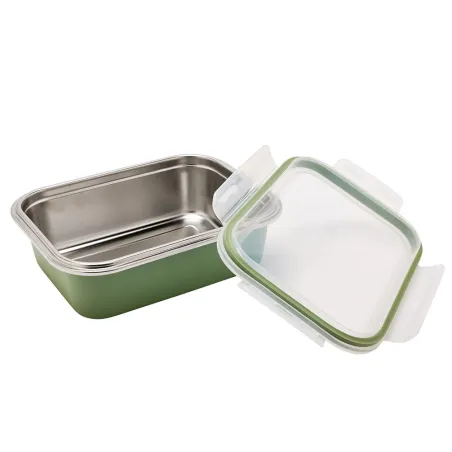 2 Boîtes micro-ondes Pradel France acier inoxydable 2 Boîtes micro-ondes Pradel France acier inoxydable