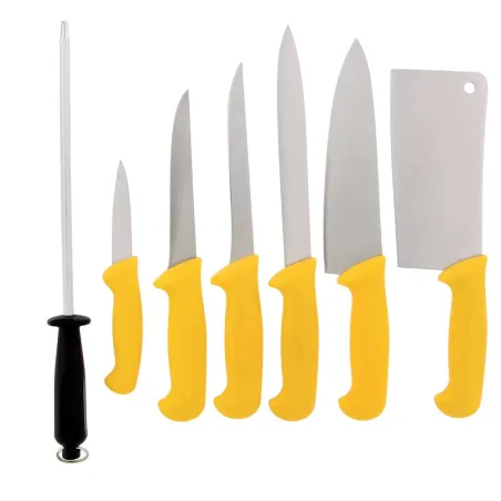 Mallette Valise du boucher acier inoxydable 7 pièces