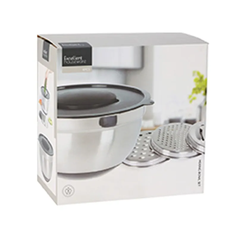 Bol Mélangeur avec 3 Râpes diam. 25,5 cm x H 14 cm