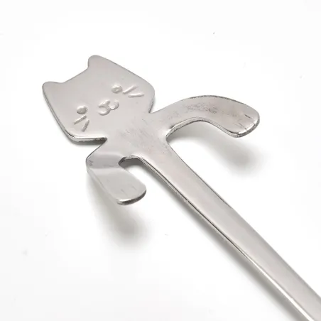 Cuillères chat Pradel France Acier inoxydable