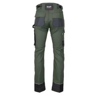 Pantalon Stretch Memory vert du 40 au 54