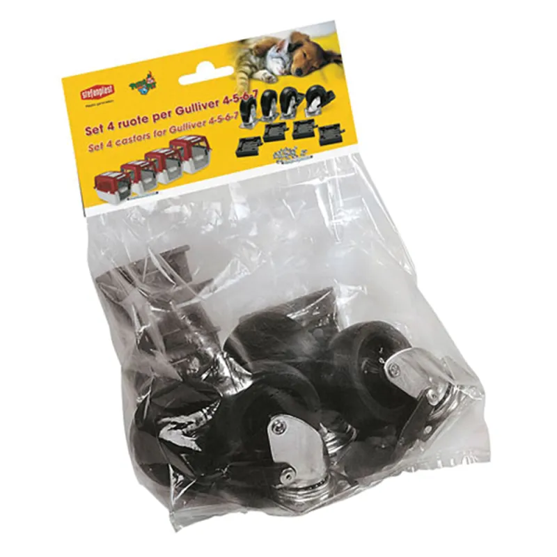 Kit de roues pour box de transport Gulliver Kit de roues pour box de transport Gulliver
