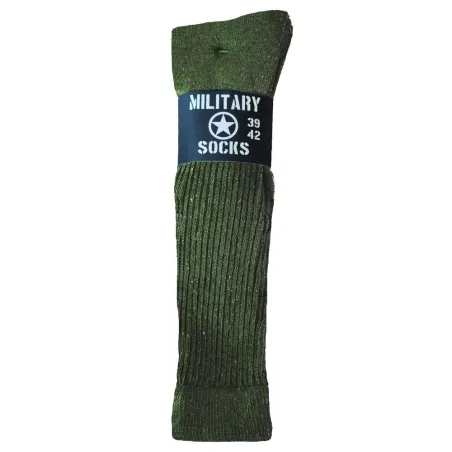 3 paires de chaussettes hautes kaki