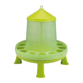 Mangeoire à trémie sur pieds verte 2, 4, 8 ou 12kg