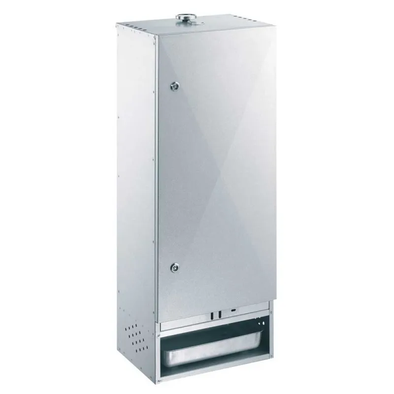 Fumoir Peetz F100 acier aluminisé avec porte H 100 x L 39 x P 28 cm Fumoir Peetz F100 acier aluminisé avec porte H 100 x L 39 x P 28 cm