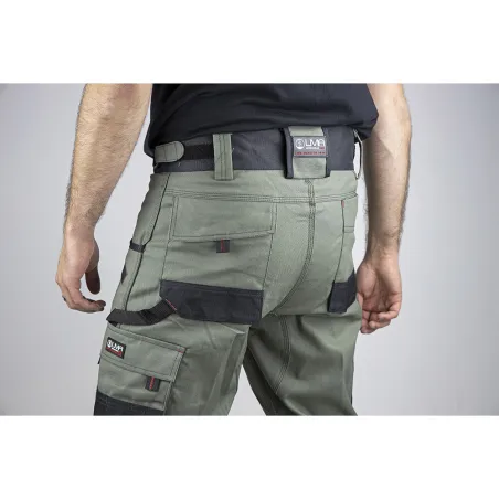 Pantalon de Travail Pro Kaki Ultra Résistant de 38 à 50