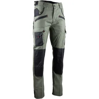 Pantalon de Travail Pro Kaki Ultra Résistant de 38 à 50