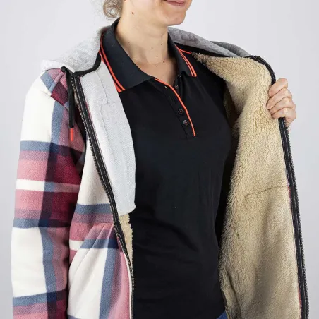 Surchemise femme Loan isolante doublée polaire S à 3XL