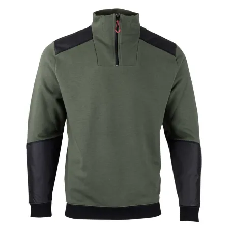 Sweat camionneur homme Barbade kaki de M à 3XL