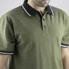 Polo manche courtes Lewis élégant coton polyester vert S à 3XL