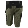 Bermuda de travail homme ULYSSE coton polyester kaki gris 38 à 50