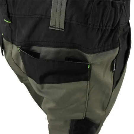 Bermuda de travail homme ULYSSE coton polyester kaki gris 38 à 50