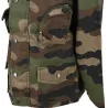 Veste chasse fermeture glissière coton polyester camo 6 à 16 ans