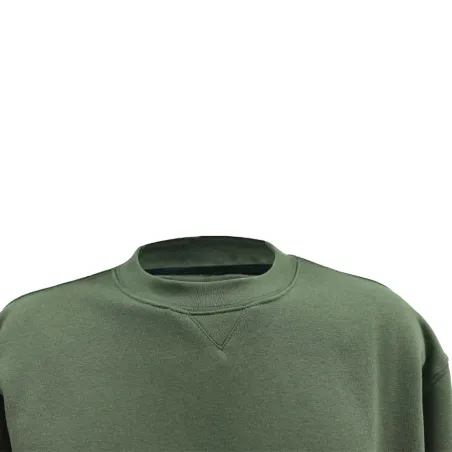 Sweat col rond kaki Sweat col rond kaki