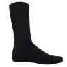 Lot de 3 paires de chaussettes confort sans élastique noir gris