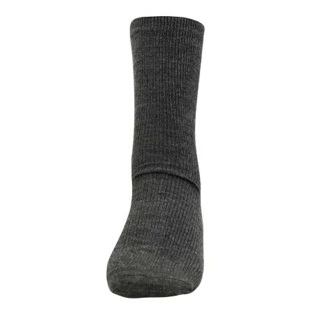 Lot de 3 paires de chaussettes confort sans élastique noir gris