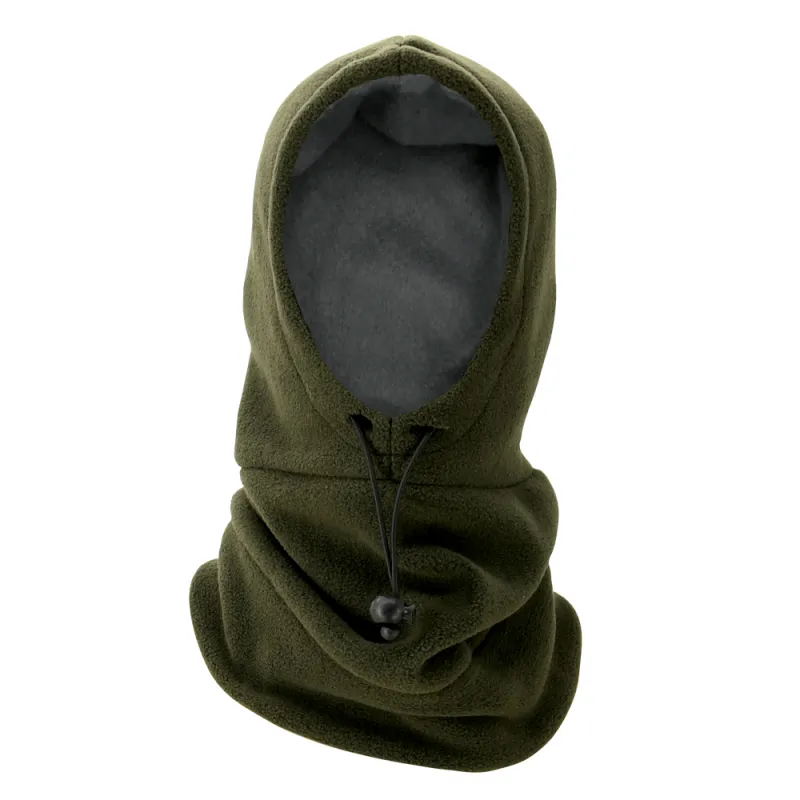 Cagoule polaire réglable douce et chaude - Modèle confortable